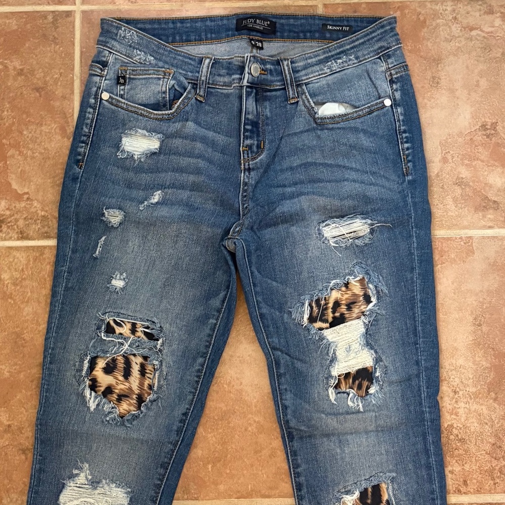 Leopard Jeans